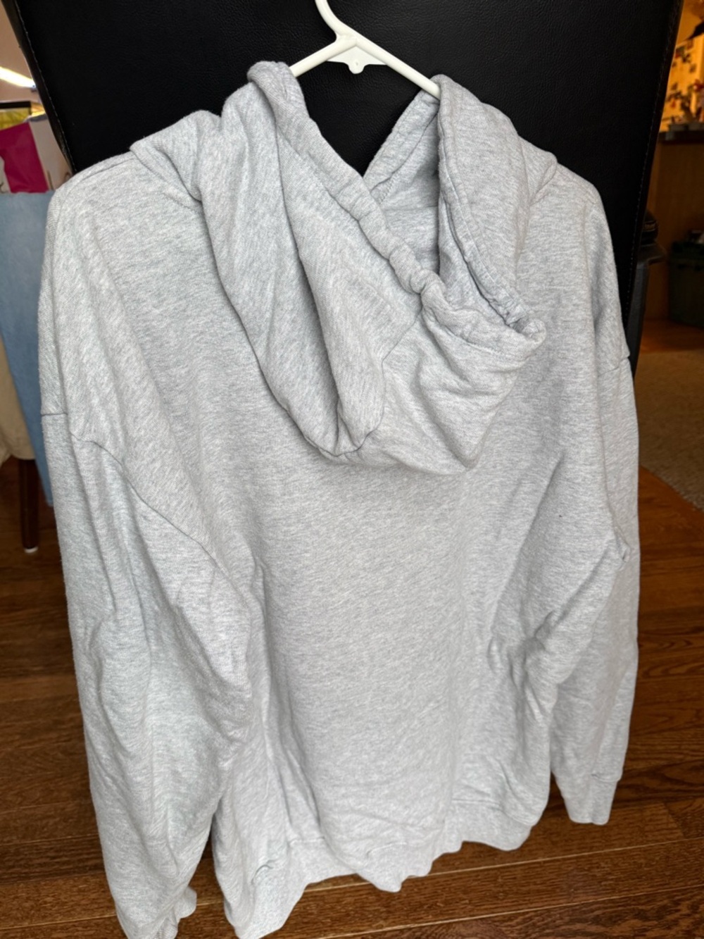 Aerie Light Gray Women’s Hoodie Pullover - Picture 2 of 6